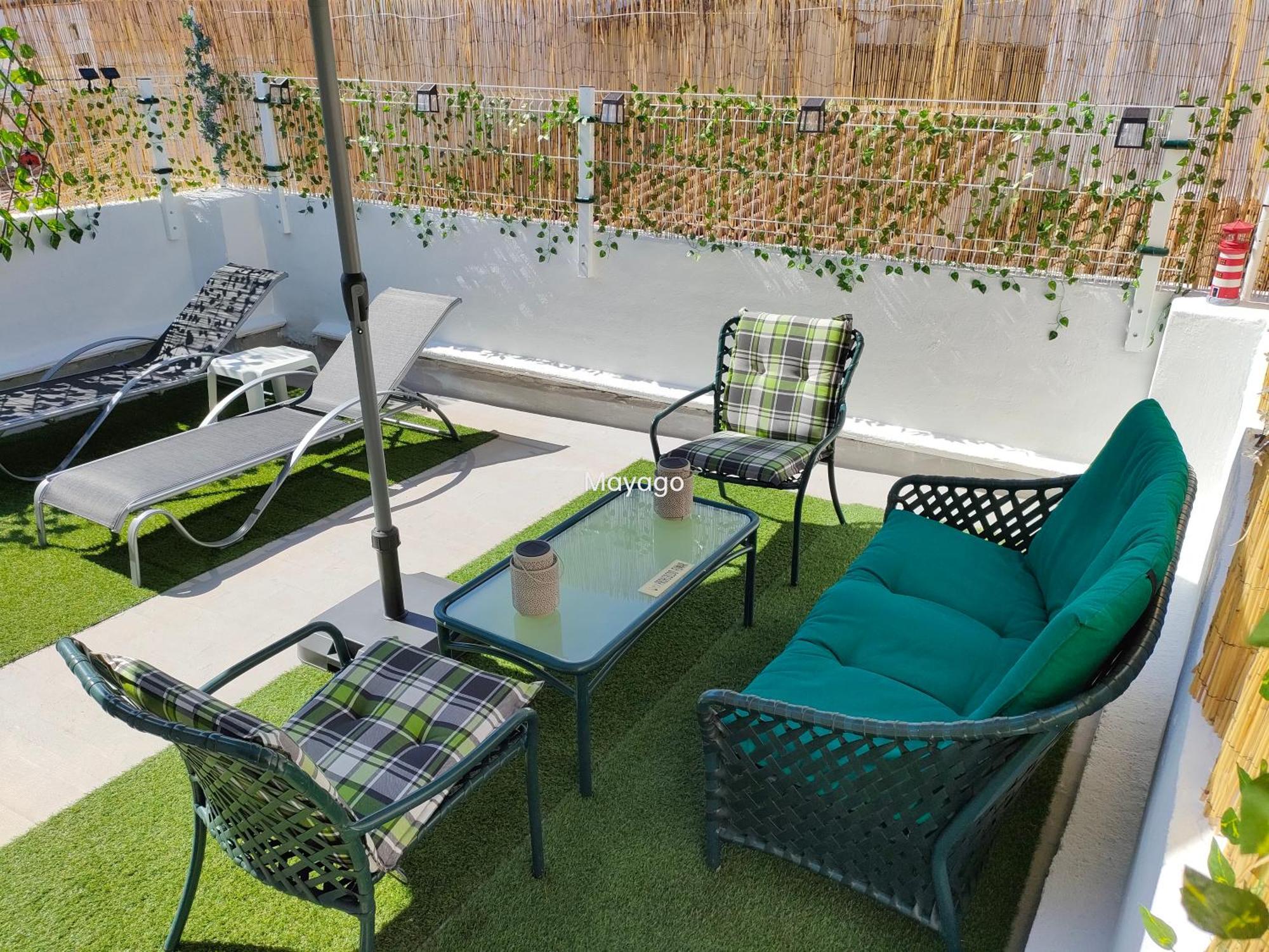 Casa Mayago, Terraza Y Solarium Pego Buitenkant foto